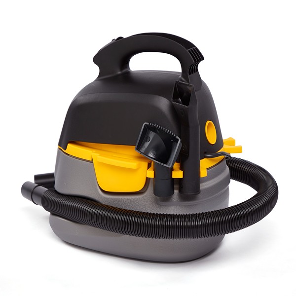  WORKSHOP Wet/Dry Vacs Vacuum WS0255VA Compact, Portable Wet/Dry  Vacuum Cleaner, 2.5-Gallon Small Shop Vacuum Cleaner, 1.75 Peak HP Portable  Vacuum,Grey/ Black/ Yellow : Everything Else